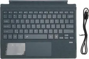 Type Cover for Pro 7 Plus Pro 7 / Pro 6 / Pro 5 / Pro 4 / Pro 3,12.3 inch, UltraSlim Tablet Keyboard with Multi Touchpad Bluetooch (Blue)