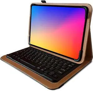 Navitech Black Rotational Bluetooth Keyboard Case Compatible with Trayoo 10 Icnh Tablet