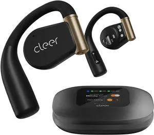 ARC 3 Sports Pro Open Ear Headphones - Dolby Audio, Snapdragon Sound True Wireless Earbuds,40Hr Battery, Bluetooth 5.4, IPX7,Heart Rate Tracking,Wireless Charging Smart Case, Comfort Fit, Black