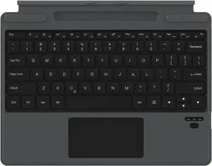 Surface Pro 9 Keyboard, Detachable Wireless Bluetooth Keyboard for Microsoft Surface Pro 8/9/X, with Built-in Rechargeable Battery/Multi-Gesture Touchpad