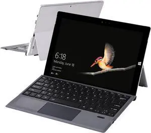Detachable Magnetic Keyboard Type Cover Replacement for Microsoft Surface Pro 7+/Pro 7/Pro 6/Pro 5/Pro 4/Pro 3 Bluetooth 5.3 Wireless Keyboard with Trackpad (Without Backlit)