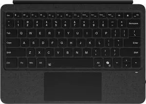 Keyboard for Surface Pro 12 inch 2025 (12th Generation) Device, Portable Slim Type Cover for Surface Pro, Wireless Keyboard with Multi-Touch Trackpad,7 Color Backlit (Black)