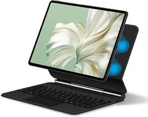 Keyboard Case for Xiaomi Pad 5 / Pad 5 Pro 11inch, Magic - Style Keyboard with Multi - Touch Trackpad  Floating Cantilever Stand  Magnetic Case - Free Mouse