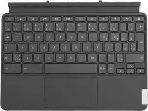 Diyeeni Universal Travel Keyboard for CT X636F for Duet for Chromebook 10.1 inch Tablet, Attachable Keyboard with Touchpad, French (Canada) Layout, Seamless Integration