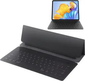 Bluetooth Keyboard, Smart Keyboard with Case, Cordless Keyboard for 12.9in iOS Tablet Pro 1st 2nd Gen, 64 Keys Full Size UK Version Portable Tablet Keyboard