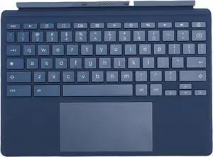 Yoidesu Tablet Keyboard with Touchpad for 11 Da0023dx and Fit for Chromebook X2 Tablets, US QWERTY Keyboard Layout, Ultra Slim and Portable