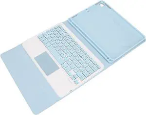 Tablet Keyboard Magnetic Keyboard iOS Tablet Pro 9.7in with Kickstand Pencil Holder (Blue)