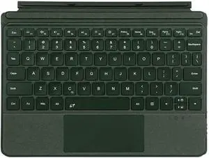 Keyboard for Surface Pro 7+ Pro 7 Pro 6 Pro 5 Pro 4 Pro 3, Portable Slim Type Cover for Surface Pro, Wireless Keyboard with Multi-Touch Trackpad,7 Color Backlit,Dark Green