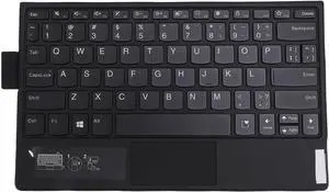 Gugxiom Replacement Keyboard for Thinkpad X1 Fold KT008, Rechargeable Bluetooth Keyboard with Touchpad, QWERTY US Layout
