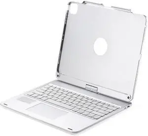 Keyboard, Touchpad & 7-Color Backlit for 12.9 with 7 Modes, 360° Rotation, 180° Horizontal Placement (Type D-for Pro 12.9 inch)