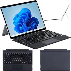 Portable Wirelets Keyboard Bluetuth-Compatible Type Cover Trackpad for Surface Pro 3 4 5 6 7 Plus New 2025 High Reliable Electronic Component, Precision, Stable Performance