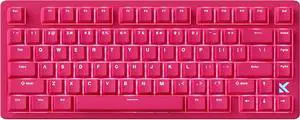 JOMKIZ MCHOSE Jet 75 Wired Magnetic Switch Mechanical Gaming Keyboard, 75% Rapid Trigger Hall Effect Keyboard, Hyper-Fast Adjustable Actuation, 8K Hz Polling Rate, RGB HotSwap, for PC/Mac, Magenta