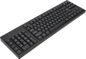 Left Handed Keyboard, 109 Keys Office Keyboard Micro USB Wired Ergonomic Layout, Thin Key Board for Home Business Computer Laptop Notebook