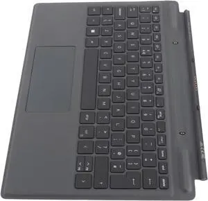 Laptop Detachable Keyboard, Black Laptop Keyboard Backlighting Professional with Touchpad for 7310
