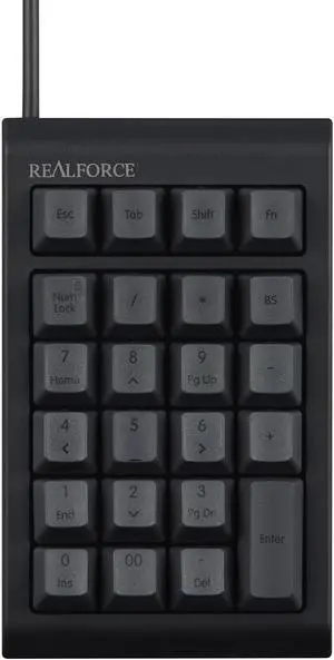 Topre RT1 Numpad Keyboard (Black)