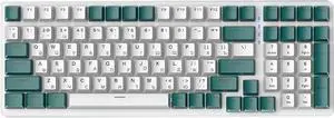 Yuly 100-Key K3 Russian Mechanical Keyboard Game Keypad Luminous Type-C for Notebook Mechanical Keyboards K3 Russian Mechanical Gaming Keyboard Type-C Russian Keyboard Luminous- Laptop