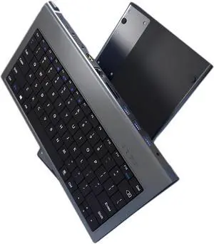 Yoidesu Wired Keyboard with USB C Hub, 11 in 1 USB C Docking Station & 78 Keys Corded Computer Keyboard with 4K VGA USB3.0x3 100W PD 1000Mbps RJ45 TF Slot 3.5mm AUX