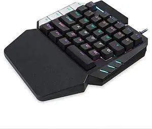 Mechanical Gaming Keyboard, Compact 38-Key Mechanical Computer Keyboard Blue Equivalent Switch Computer Keyboards