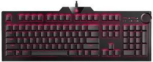 Mechanical Gaming Keyboard 104 Keys Blue Switches Wired USB LED Gaming Backlit Multimedia Keys Computer