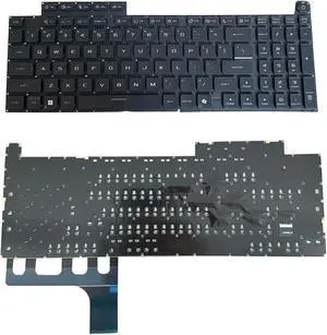 Laptop Keyboard Compatible with AS-U G815P G835 G815L Black US RGB Backlit
