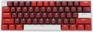 61 Key Mechanical Keyboard, 60% Compact Design, Blue Switch, RGB Backlit, Hot Swappable, Ergonomic, USB Wired for Gaming and Office