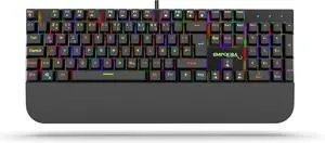 IKG-443 Empousa Red Switch Full Rgb Software Mechanic Keyboard, black
