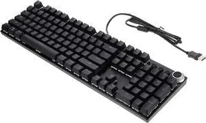 Key RGB Backlit Mechanical Keyboard Wired Multimedia Gaming USB Keyboard with Lighting Modes for Office and Home Use Durable Ergonomic Design