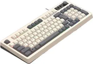 Portable Thin Film Wire Keyboard 98Keys Multiple Systems Compatible for Ergonomic Layout and ARGB Lighting Keyboard