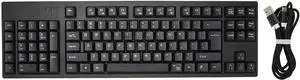 JEOZBM Mechanical Keyboard, Performance Multimedia USB Wired Keyboard for Business Accounting Designer