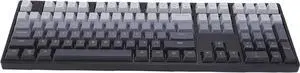 Asixxsix Mechanical Gaming Keyboard, 108 Keys Hot Swappable Blue Switch Mechanical Keyboard with LED Backlit, BT 2.4Ghz Wireless Wired Keyboards for Laptop PC