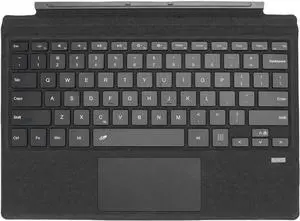 Wireless Keyboard, Compatible with Pro 3 4 5 6 7 7+ Replacement Keyboard with 7 Color RGB Backlit and Large Touchpad (Black)