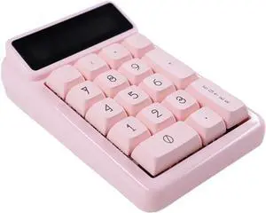 USB Numeric Keypad Mechanical Keyboard 500mAh Energy Saving for Laptops and Desktops, Hot Swappable and Quiet Keypad