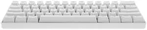 Compact 61 Keys Wired Mechanical Gaming Keyboard with RGB Backlit White Mechanical Keyboard for PC and Laptop Ideal for Gamers and Office Use/1251