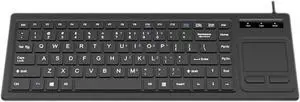 USB Keyboards with High Sensitivity Touchpads and Numeric Keypad for Industrial Use