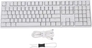 Wireless Mechanical Keyboard, Tri Mode BT 2.4GHz USB C, Hot Swappable, Blue Switches, RGB Backlit, Gaming Keyboards for Working Gaming (White)