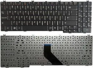 Black US Laptop Keyboard Compatible with B550 B560 V560 G550 G550A G550M G550S G555 G555A G555AX
