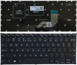 US Laptop Keyboard Compatible with 11 3000 Series Models 11 3162 3164 3168 3169 3179 P25T D1208R 0G96XG DLM14J6 English Layout