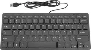 K1000 78 Keys | K1000 Wired Keyboard Waterproof Kaypad Slim USaB Mini Multimedia 78 Keys Durable Keyboard 10 Inch Ultra Thin Kaypad New 2026 High For Reliable Electronic Component, Precision