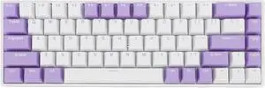 Yunir 68 Keys Mechanical Keyboard,60% Blue Switch Hot Swap N Key Rollover Mechanical Keyboard,USB C Wired Keyboard for 2000 ME 7 8 10 for HarmonyOS