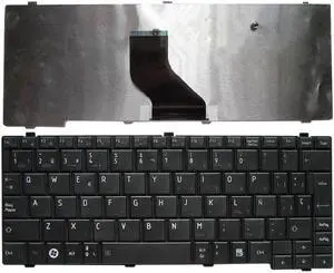 Spanish Keyboard Compatible with NB200 NB201 NB202 NB203 NB205 NB250 NB255 Compatible Laptop Black