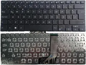 OEM Latin/Spanish Laptop Keyboard for as-us X411 Series - Black Replacement Keyboard Accessories(Latin Keyboard)