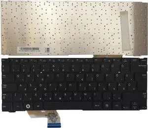 OEM Black Laptop Keyboard Replacement for NP350U2B NP350U2A - French, German, Hungarian, Italian, UK, Turkish Layouts Accessories(Brown)