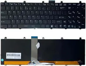 Laptop Keyboard Compatible with ThundeRobot TR G150P G170P Black US RGB Backlit