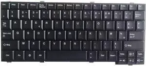 OEM UGEO H70C HM70A HM70 HMB3355GSA Compatible Laptop Keyboard - Russian/French/German/Korean/Puerto Rico Layout - New Black/White Design Accessories(Black FR)