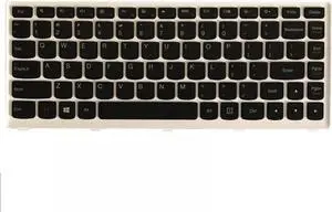 US Keyboard Compatible with S300 S400 S405 S400T S400u M30-70 Compatible Replacement 25208654 25208594 Laptop Keyboard(White)