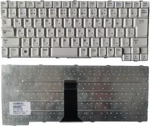 OEM Japanese JP Laptop Keyboard for NEC LL770 - PK130460700, HMB4301LCC11, PK130460500, HMB4301LCD11 - Black/White Color Accessories(White)
