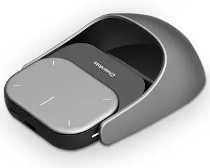 2025 New Wireless Mouse - 3 in 1 Detachable Computer Mouse, Presenter Presentation Pointers Remote with Laser, Ultra-Lightweight, Compatible with PC/Mac/Laptop (No ChatGPT, No Recording, Silver)