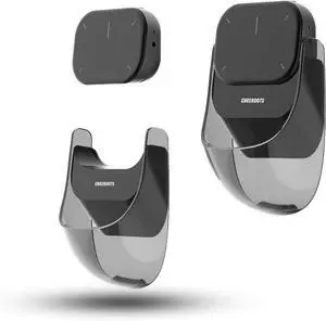 Cheerdots2 Bluetooth Detachable Air Mouse Touchpad Mouse with Voice Recording, Presentation Clicker Wireless Presenter Presentation Remote with Laser Pointer for Mac, Windows (Basic, Black)