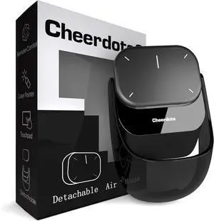 Cheerdots2 Touchpad Bluetooth Mouse with Presentation Mode, Detachable & Portable Design, Smart Software Control, Wireless Mouse for Meetings, Remote Work & TravelBasic