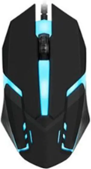 Wired Mouse, Conforms to The Hand, Precise line Control, Conforms to The Human Body Design, Suitable for Offices and Other Places That Need a Mouse (Black (MOUS4)